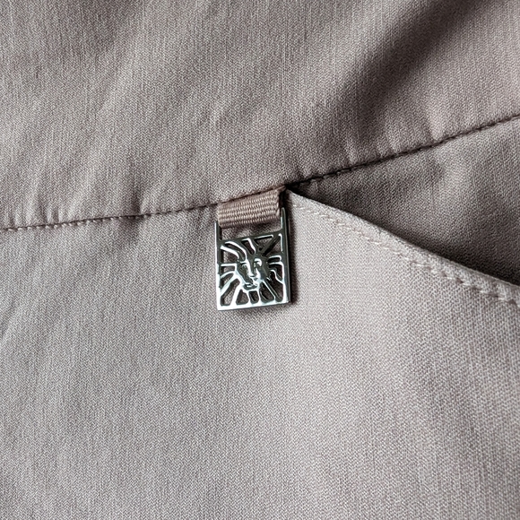 Anne Klein Light Pink Chino Dress Pants 8 - Picture 4 of 5